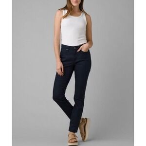 Prana Kayla High Rise Jean Indie Blue Organic Stretch Denim Size 6 28 Reg NWT